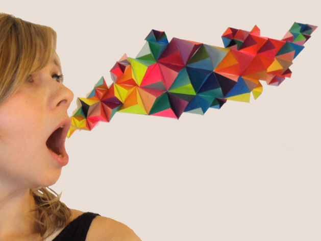DIY 3D Geometric Sculpture